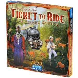 Настольная игра Ticket to Ride: Сердце Африки