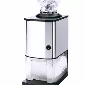 Измельчитель льда HURAKAN HKN-TRGM	240x170x370,  0, 08 кВт,  220В,  4, 17кг,  1000 об/мин,  произв. до 12 кг/ч, н/ст,  емкость 3 л из пласт.Профессиональный измельчитель льда HKN-TRGM предназначен для измельчения льда до состояния ледяной крошки. Используется в пр