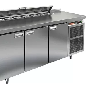 Стол для салатов HICOLD SL2-111GN  (на заказ) используется на предприя