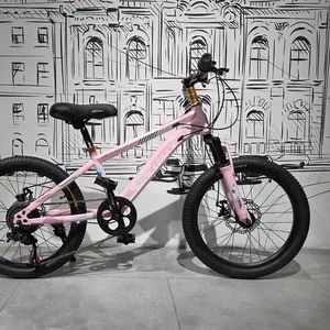 Розовый Детский Горный Велосипед 20