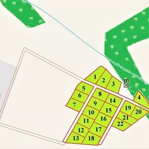 Продаем 22 земельных участка под поселок на Волге